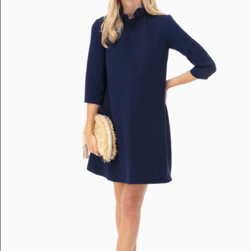 Navy Daphne Dress